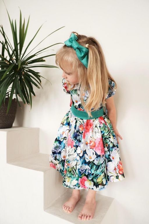 платье для девочки Энни А22-2 полянка - Etoelf фото 4