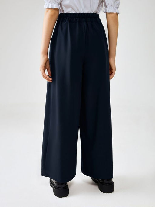 ACOOLA / Брюки детские для девочек Teacher черный-синий фото 7