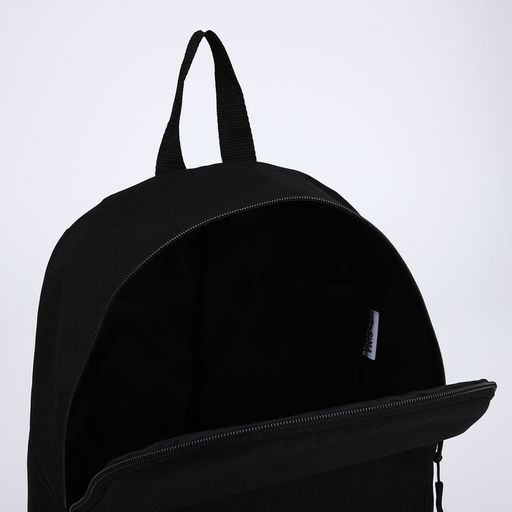 Рюкзак текстильный NAZAMOK, 38х14х27 см, цвет чёрный  фото 5