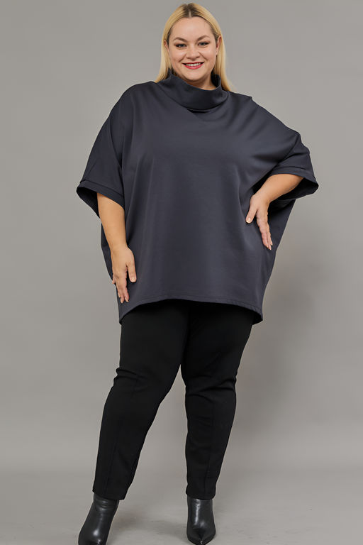 Блуза-туника больших размеров нарядная Б-02