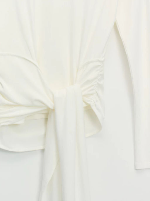 Лонгслив с декоративным узлом / Zarina фото 10