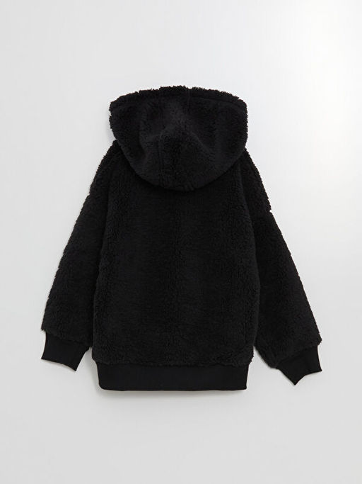 Kap??onlu Erkek Bebek Fermuarl? Sweatshirt