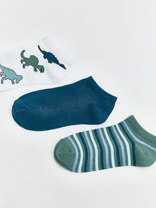 Erkek ?ocuk Patik ?orap 3l?