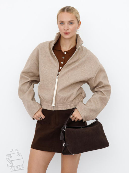 Сумка женская кожаная 1026LF coffee Polina&Eiterou