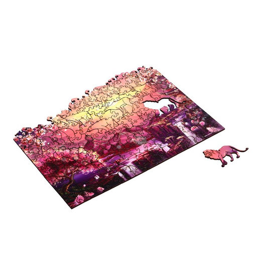 Пазл Путь к Востоку фигурные светящиеся детали - Puzzle фото 3