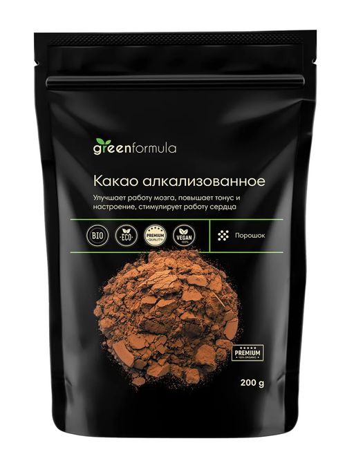 GF Какао алкализованное 1000 гр - Greenformula фото 2