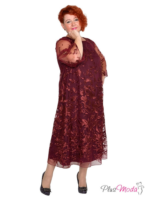 Платье Модель №1700 размеры 44-84 - Plusmoda фото 4