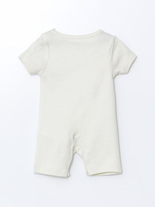 Bisiklet Yaka Bask?l? Erkek Bebek Tutum