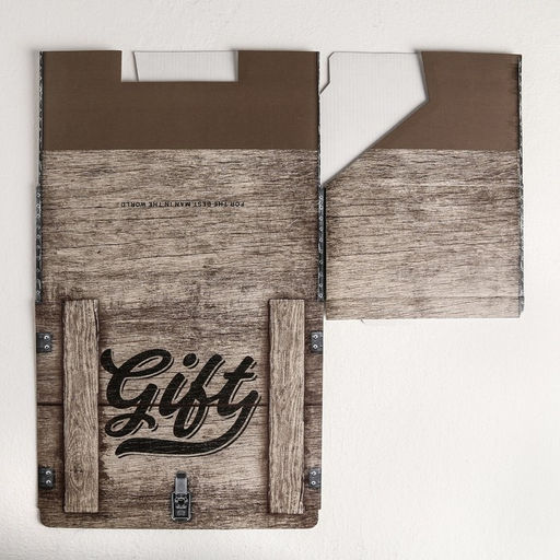 Коробка‒пенал, упаковка подарочная, «GIFT», 26×19×10 см