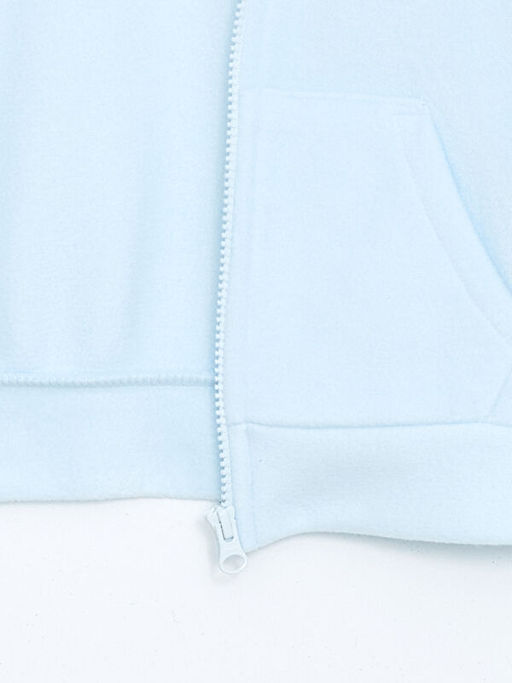 Stitch Nak??l? Polar K?z ?ocuk Fermuarl? Sweatshirt - Waikiki фото 3