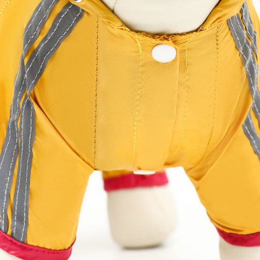 Комбинезон для собак, демисезонный, размер M (ДС 25-27, Ог 35-37, ОШ 27-29 см), жёлтый - Simaland фото 11