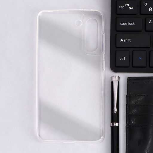 Чехол Innovation для Samsung Galaxy S21 FE, силиконовый, прозрачный