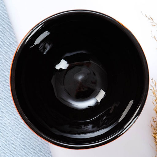 Пиала Борисовская керамика «Классика», 250 мл, 11×5.5 см, оранжевая полоска