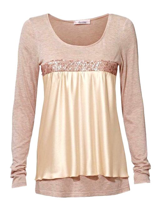 Блузка, розовая - Linea tesini фото 2