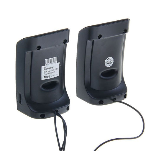 Компьютерные колонки SmartBuy ORCA BAND SBA-1000, 2.0, 2×3 Вт, USB, Jack 3.5 мм, черные