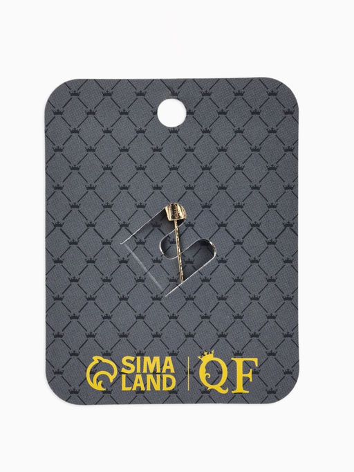 Брошь «Жук» с крыльями, кристалл, цвет жёлто-зелёный в золоте