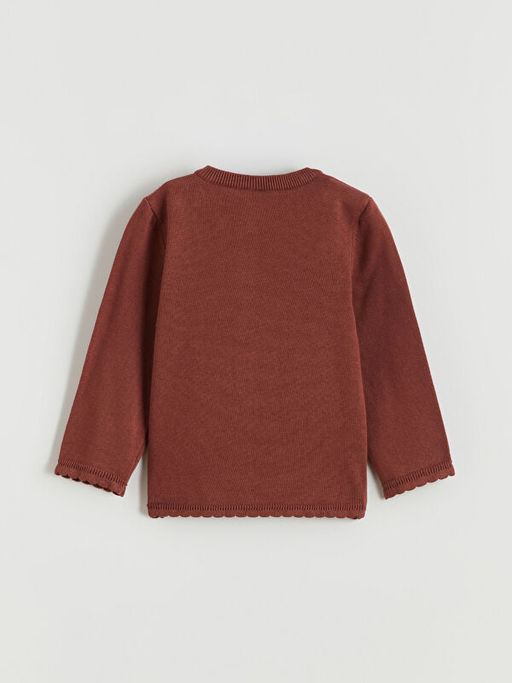 Bisiklet Yaka K?z ?ocuk Triko H?rka