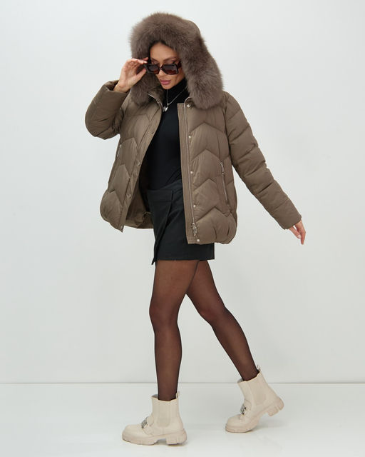 Куртка зимняя с мехом Бренд: Visdeer фото 18