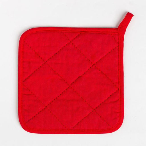 Набор кухонный Пусть зима будет теплой прихватка 17х17 - 2шт. 35% хл,65% п/э - Доляна фото 4