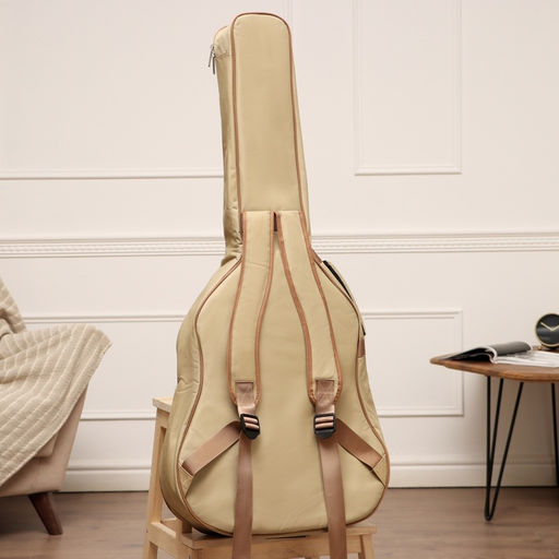 Чехол для гитары Music Life, премиум, бежевый, 105×44×14 см