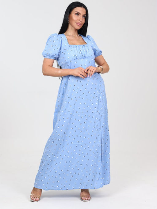 Вероника ПЛАТЬЕ ЖЕНСКОЕ (Голубой) - А-дина фото 2