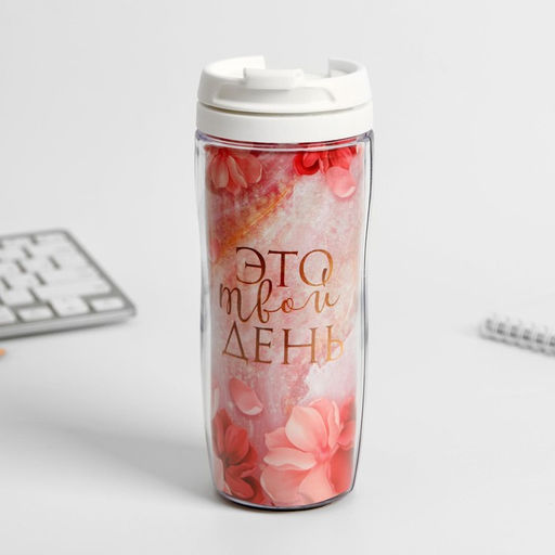 Подарочный набор, ежедневник и термостакан Ты прекрасна. 8 марта - Artfox фото 5