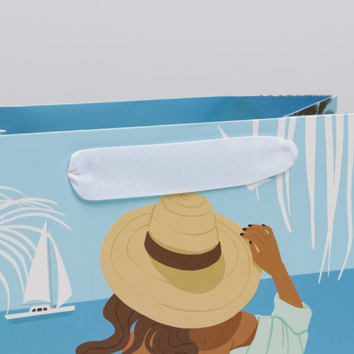 Пакет ламинированный квадратный Круиз, 22 22 11 см - Дарите счастье фото 4