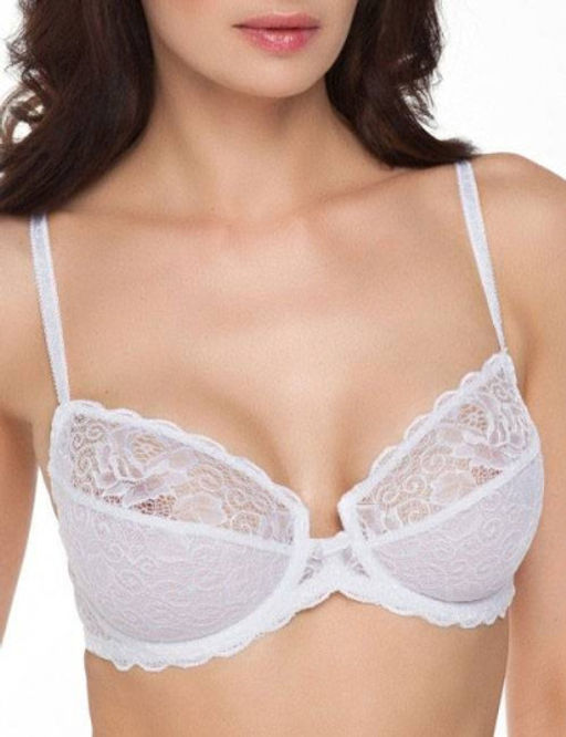 Бюстгальтер Misstyle 2543 Серебристый пион  фото 7