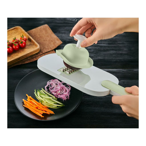 Овощерезка для овощей и фруктов ручная Walmer Salad, цвет зеленый  фото 7