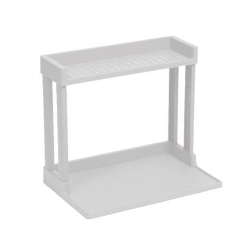 Подставка органайзер VIKEA настольная 2-х ярусная (белый) 788106 Виолет  фото 2