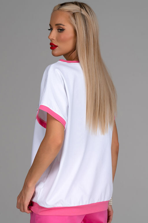 Футболка Лорея (розовый) - Эльза фото 6