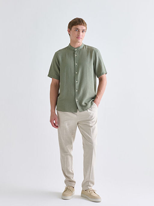 Regular Fit K?sa Kollu Erkek G?mlek