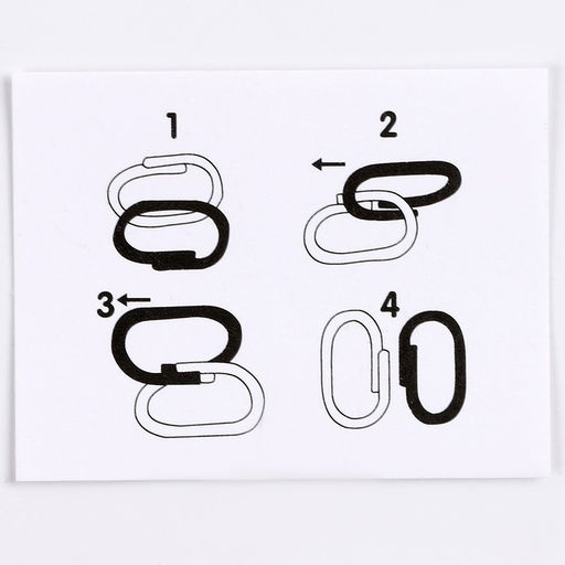 Цена за 12 шт. Головоломка металлическая «Милашки», МИКС