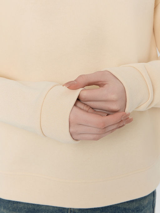 Джемпер женский молочный с застежкой-молнией - Mark formelle фото 5