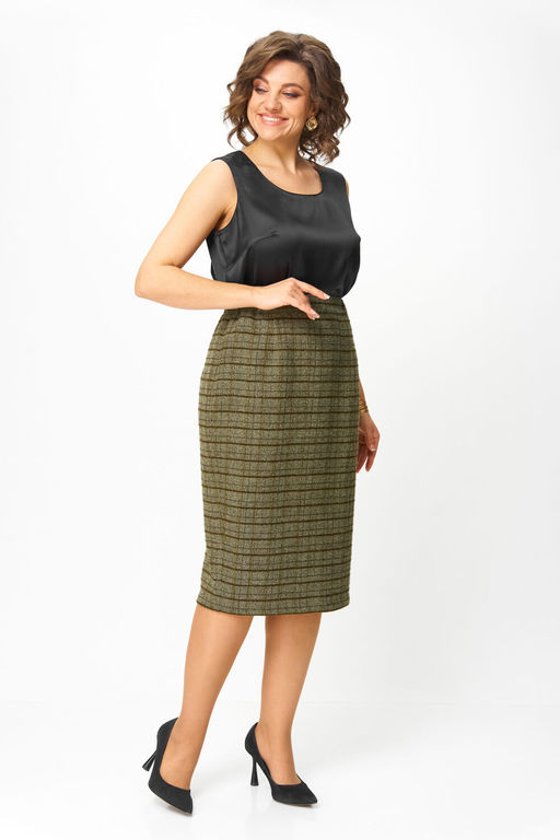 Костюм Anastasia Mak 1214а зеленый фото 3