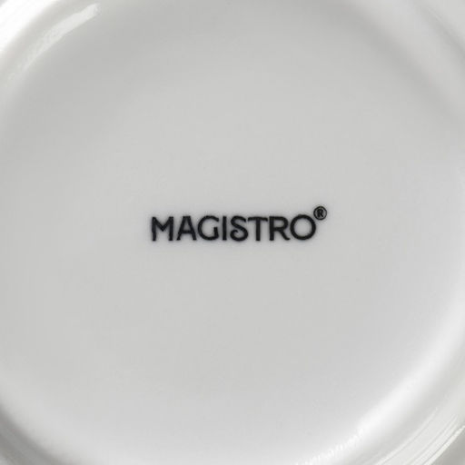 Набор кружек Magistro Mien, 270 мл, 6 шт., фарфор, белый  фото 5