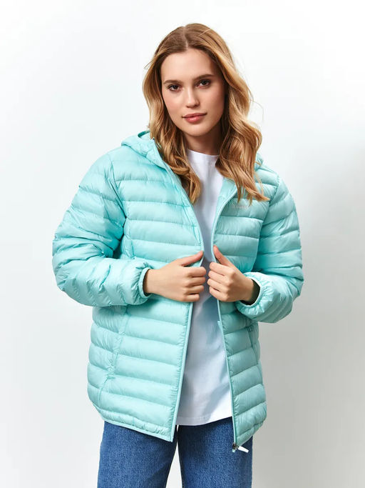 T3323-5 Пуховик стеганый женский