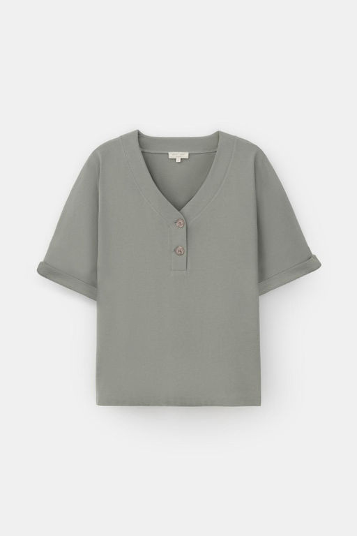 ЕВТ 3290/лесной туман блуза жен