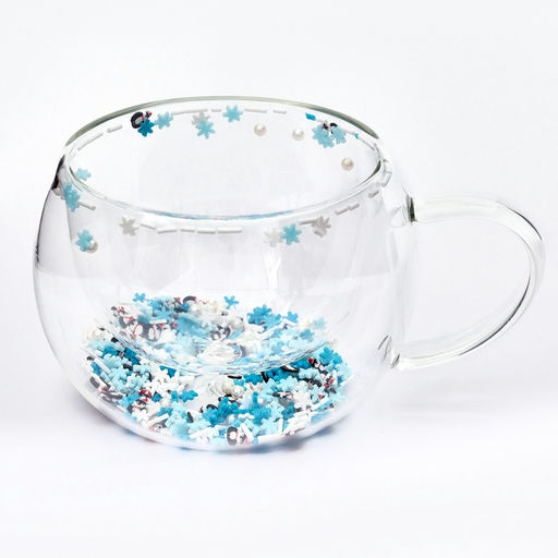 Кружка с двойными стенками новогодняя «Зима», 300 мл