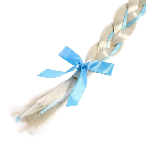 Коса на зажиме Снежная принцесса, 50 см - Simaland фото 2