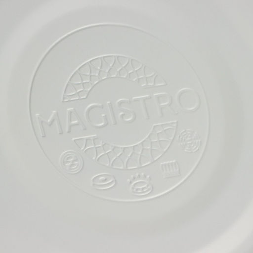 Чайник Magistro Glow, 3 л, со свистком, ручка soft-touch, индукция, нержавеющая сталь, белый