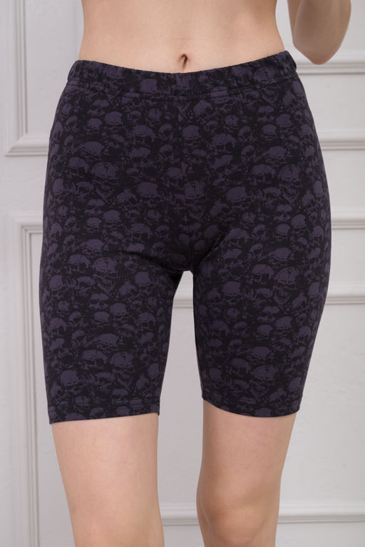 Велосипедки женские из футера 2-х нит. черные - Амадэль фото 2