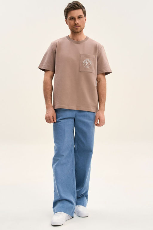 Футболка GO M1001CL/04-03.176-182 мокко мусс - Pirs фото 3