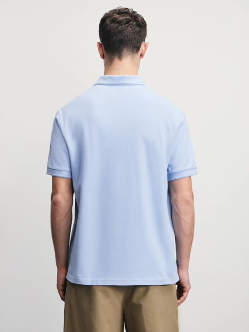 Поло с принтом на груди / Zarina  фото 5