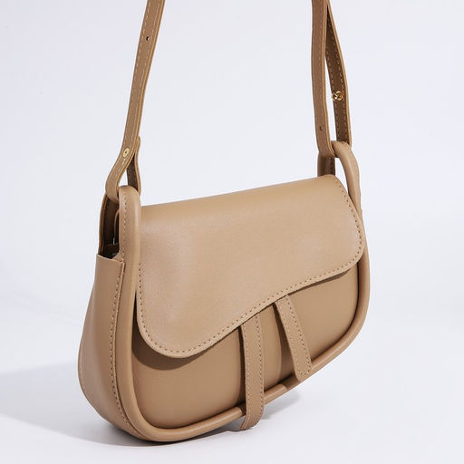 Сумка из искусственной кожи, 20х16х8.5 см, бежевый цвет - Nazamok фото 2