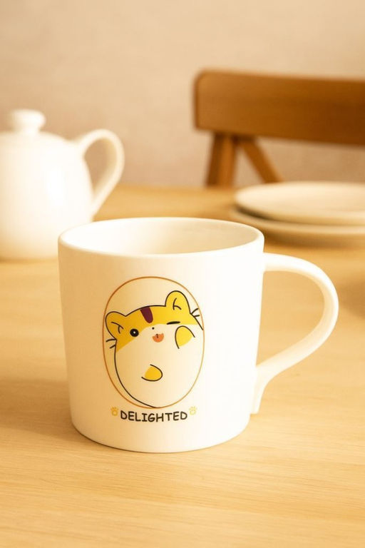 Кружка Delighted hamster, yellow (360 ml)