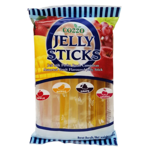 Желейные палочки "Фруктовое Ассорти" Коззо/Cozzo, Малайзия, 300 г Акция