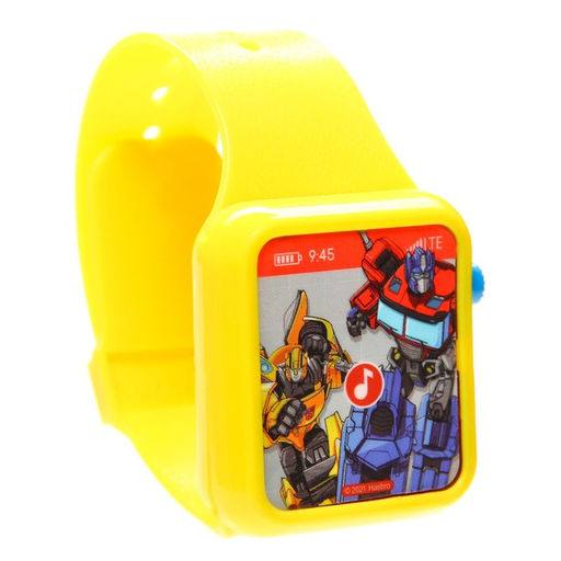 Часы музыкальные Трансформеры, звук, цвет жёлтый - Hasbro фото 4