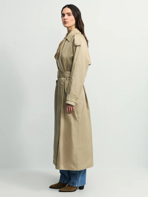 Плащ с акцентным воротником ZR2604102213-62 / Zarina  фото 5