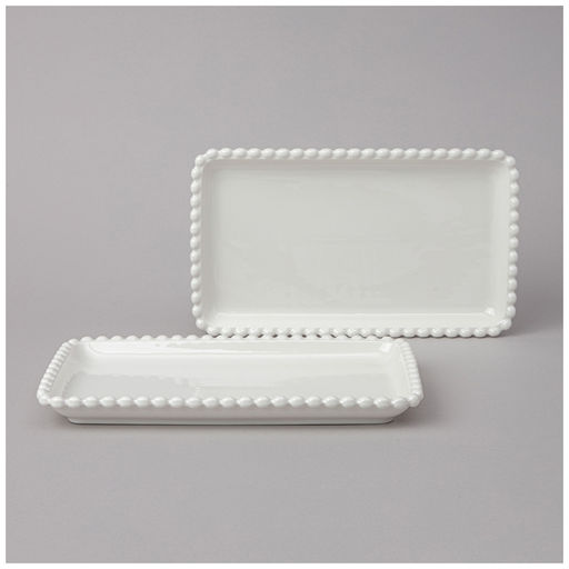 НАБОР БЛЮД LEFARD PEARL ПРЯМОУГ. 2 ШТ. 25*14,5*2,5 СМ  фото 3